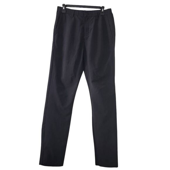 Rapha Contemporary Fit Loopback Pants Mens 32x32 Black Slim Cycling Stretchy - Picture 1 of 7